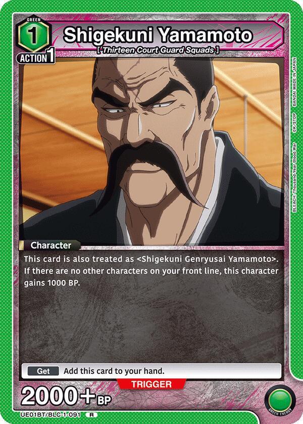 Shigekuni Yamamoto (UE01BT/BLC-1-091) [UE01BT: BLEACH: Thousand-Year Blood War]