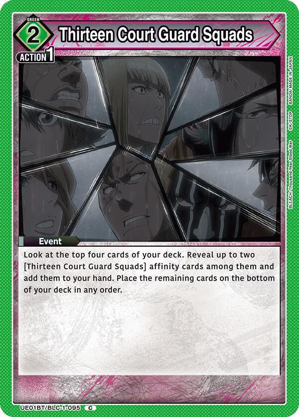 Thirteen Court Guard Squads (UE01BT/BLC-1-095) [UE01BT: BLEACH: Thousand-Year Blood War]