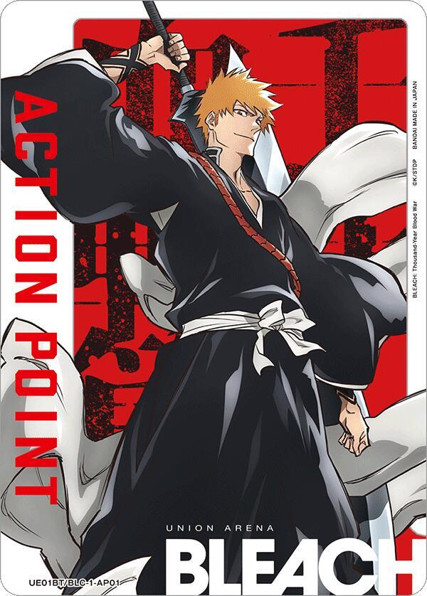 Action Point Card (AP01) (Ichigo Kurosaki) (UE01BT/BLC-1-AP01) [UE01BT: BLEACH: Thousand-Year Blood War] (English)