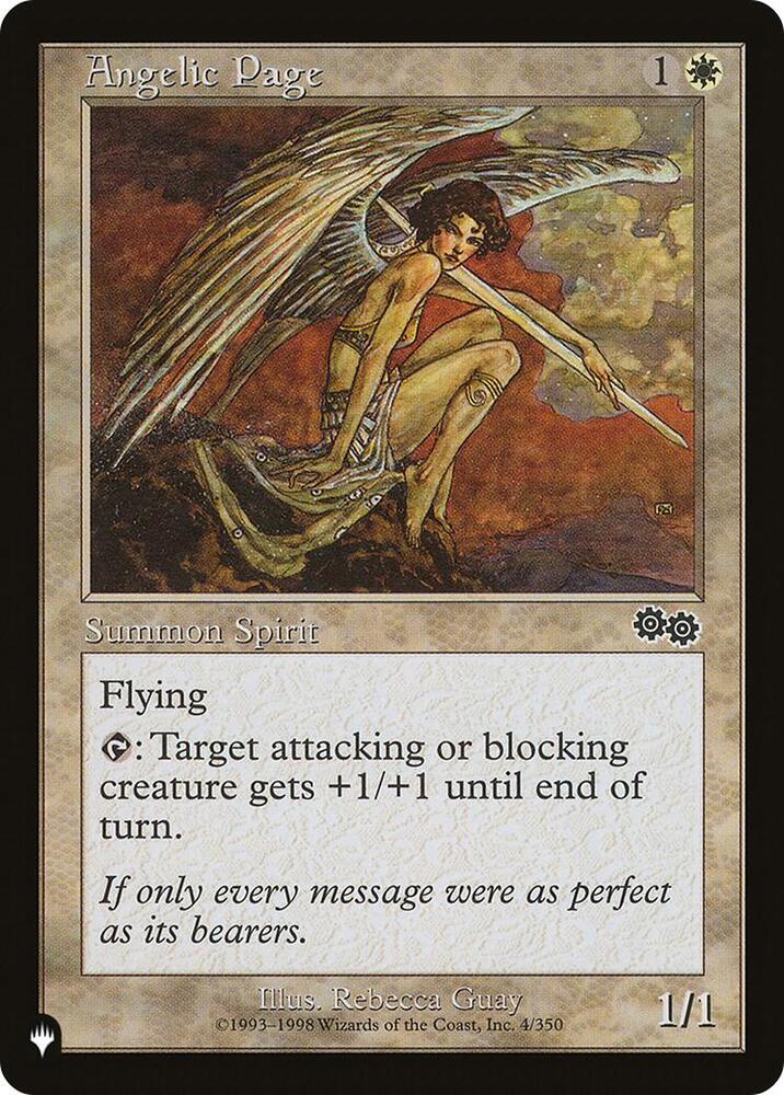 Angelic Page [The List]