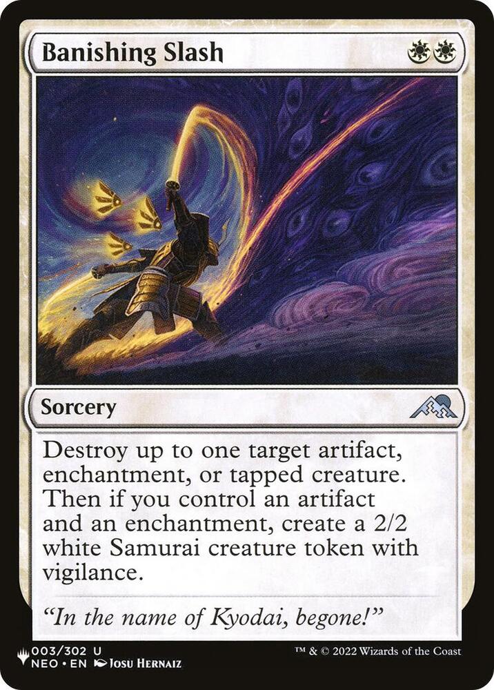 Banishing Slash [The List]