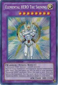 Elemental Hero The Shining [PRC1-ENV01] Secret Rare
