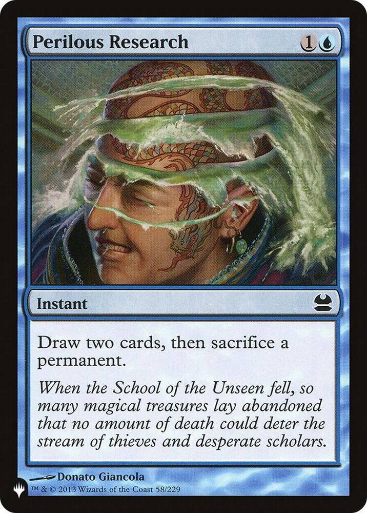 Perilous Research [The List]