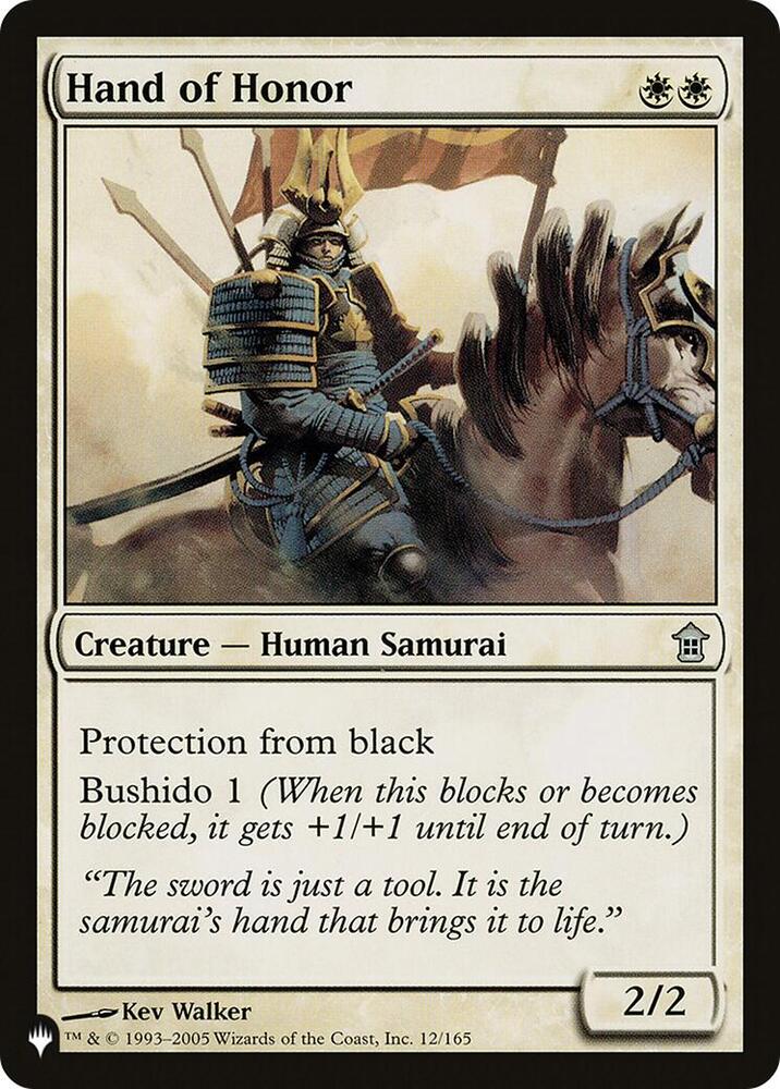 Hand of Honor [The List]