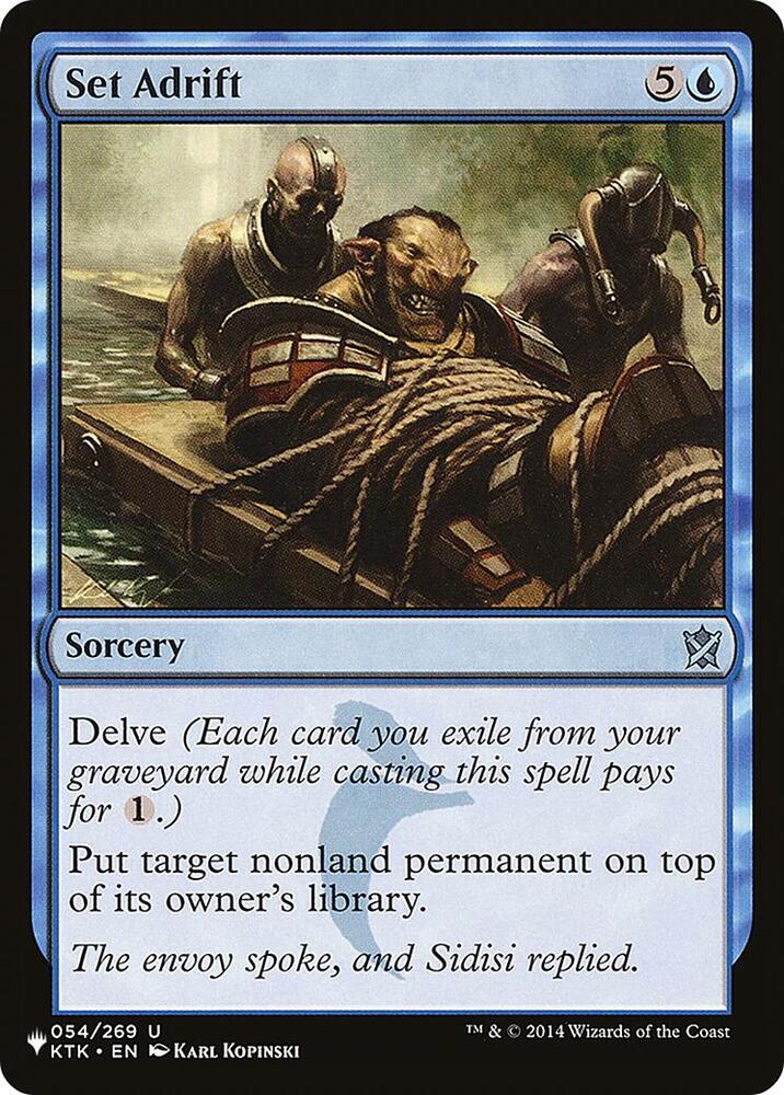 Set Adrift [The List]