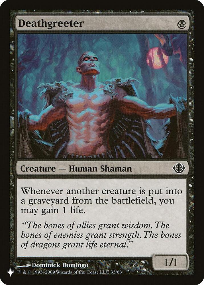 Deathgreeter [The List]