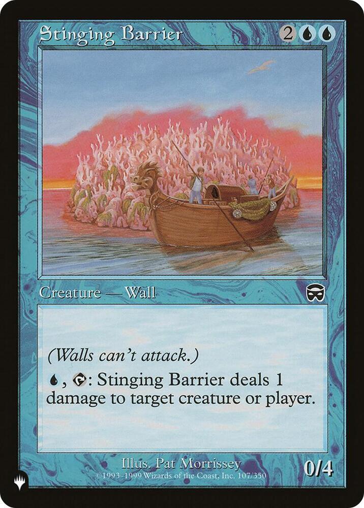 Stinging Barrier [The List]
