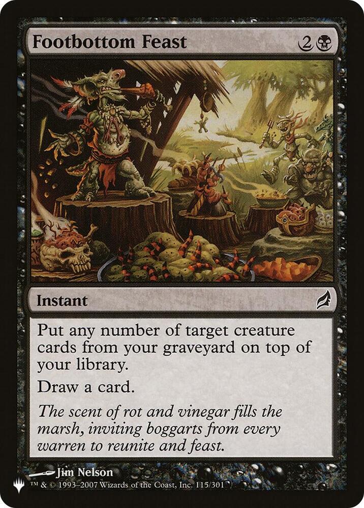 Footbottom Feast [The List]