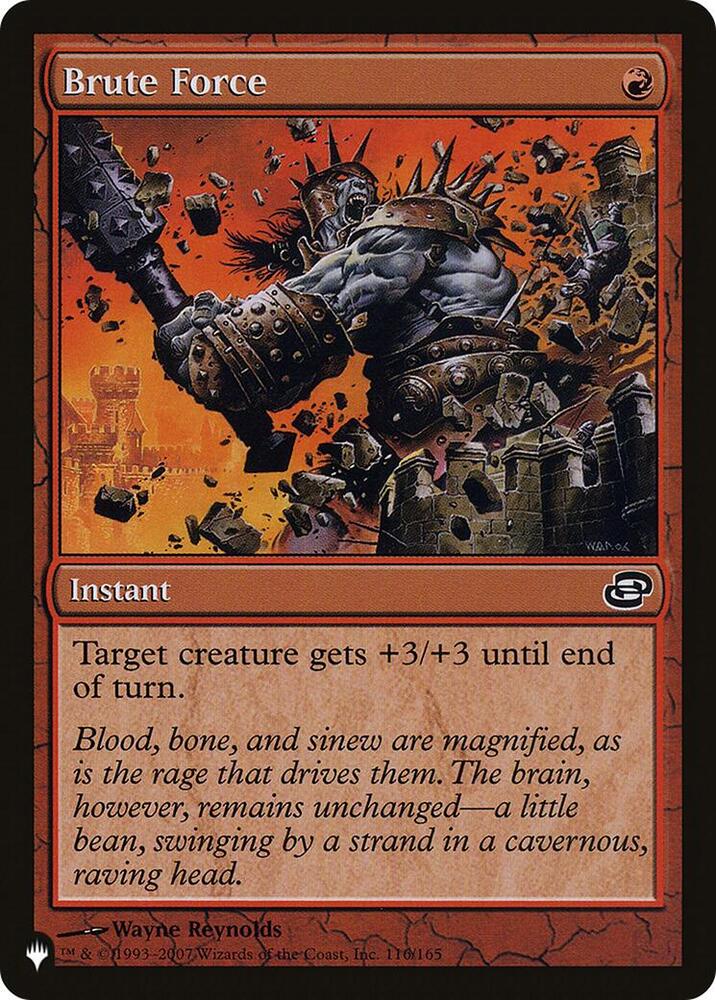 Brute Force [The List]