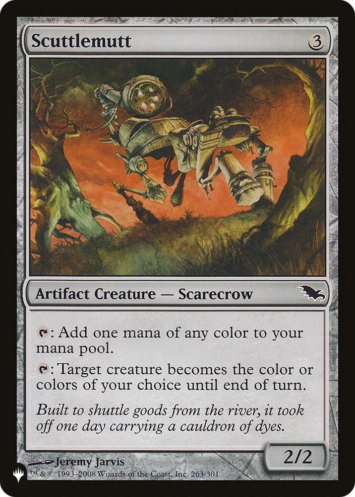 Scuttlemutt [The List]