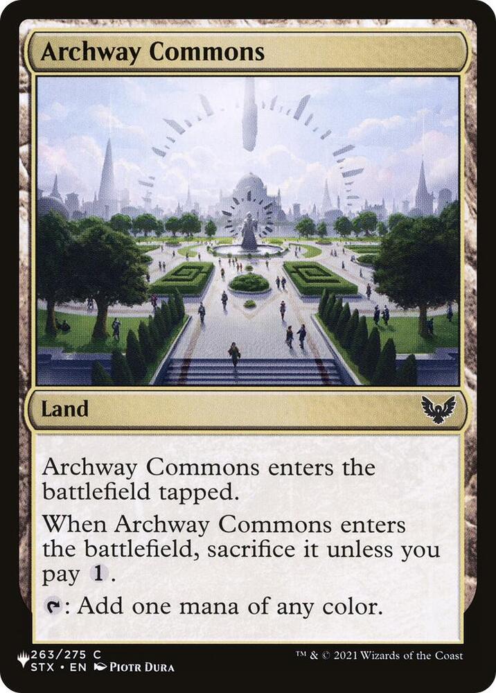 Archway Commons [The List]