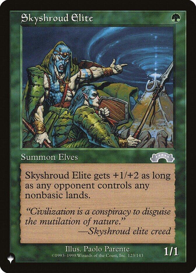 Skyshroud Elite [The List]