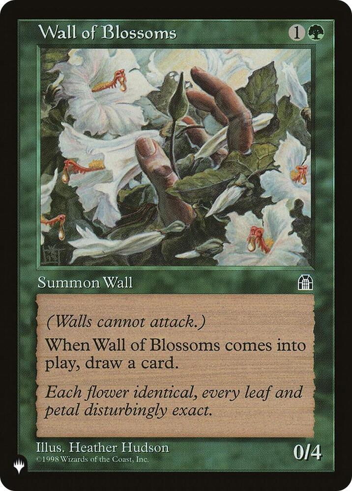 Wall of Blossoms [The List]
