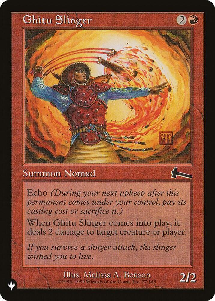 Ghitu Slinger [The List]
