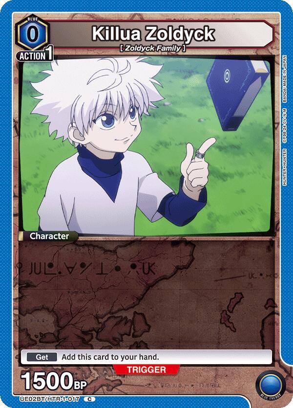 Killua Zoldyck (017) (UE02BT/HTR-1-017) [UE02BT: HUNTER X HUNTER]