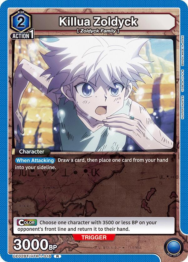 Killua Zoldyck (018) (UE02BT/HTR-1-018) [UE02BT: HUNTER X HUNTER]