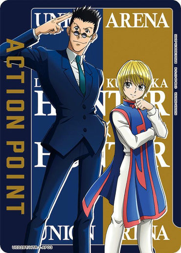 Action Point Card (AP03) (Leorio/Kurapika) (UE02BT/HTR-1-AP03) [UE02BT: HUNTER X HUNTER] (English)