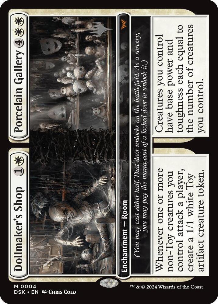 Dollmaker's Shop // Porcelain Gallery (Promo Pack) [Duskmourn: House of Horror Promos]