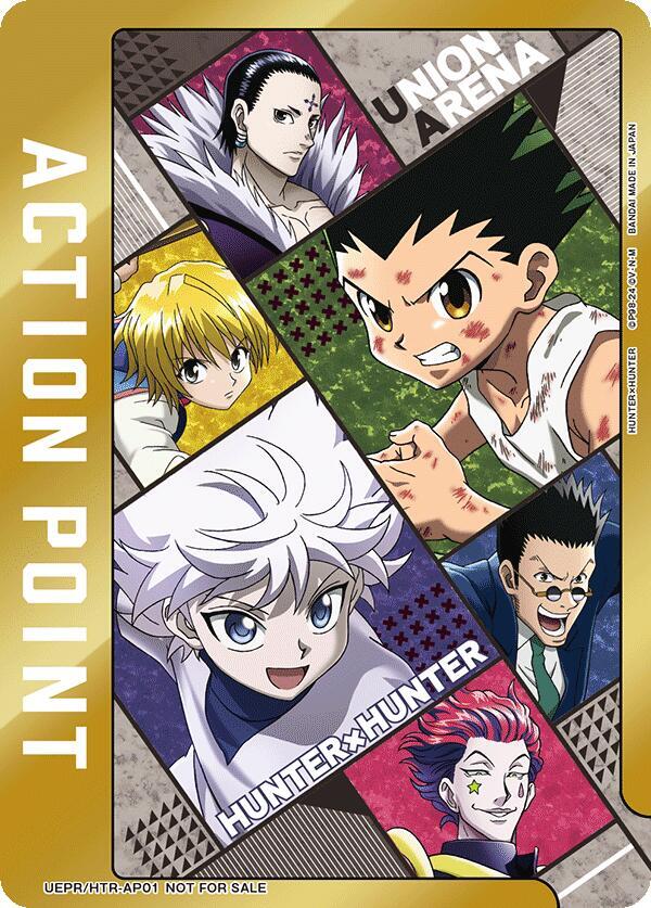 Action Point Card (AP01) (Hunter x Hunter) (UEPR/HTR-AP01) [Union Arena Promotion Cards] (English)