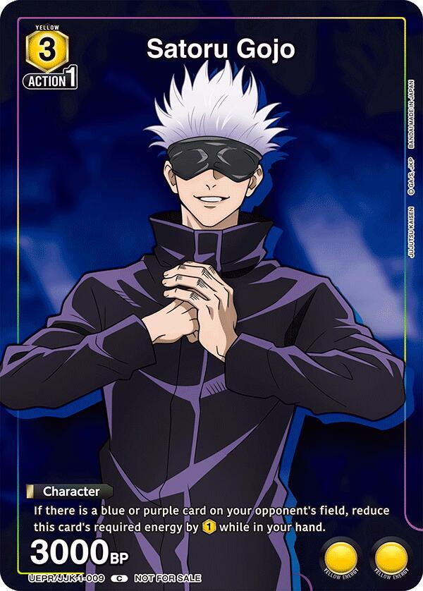 Satoru Gojo (UEPR/JJK-1-009) [Union Arena Promotion Cards]