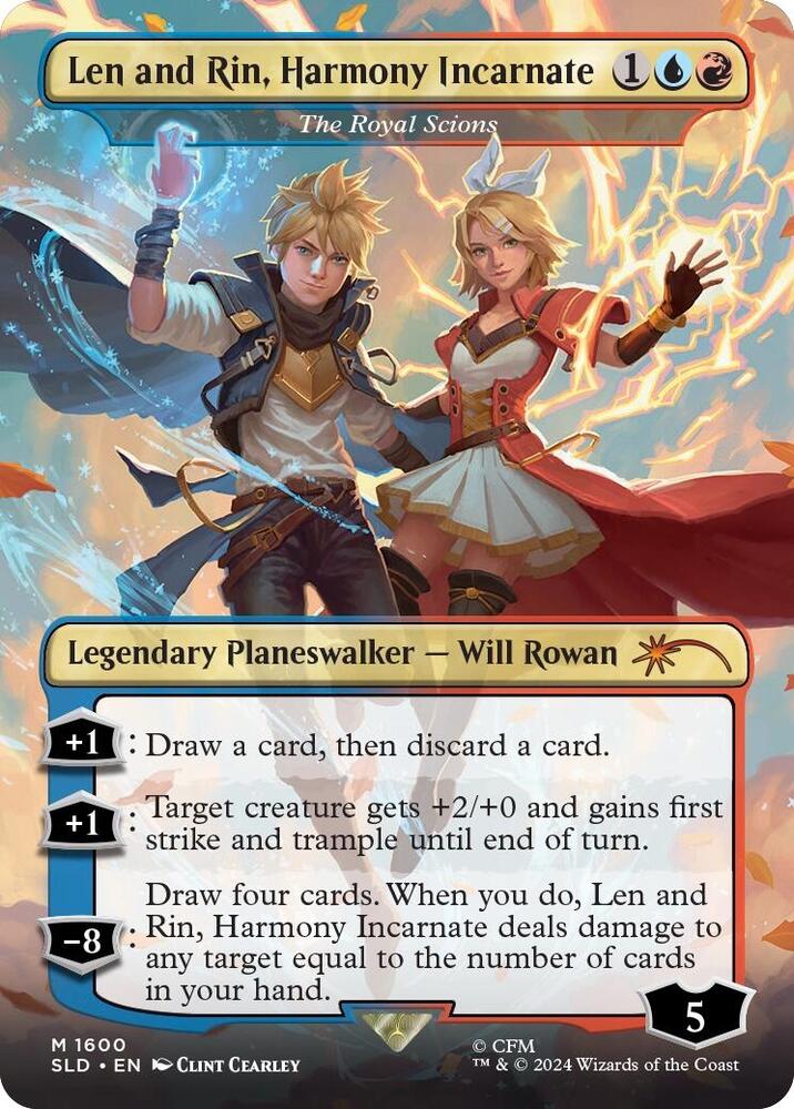 Len and Rin, Harmony Incarnate - The Royal Scions (Japanese) [Secret Lair Drop Series]