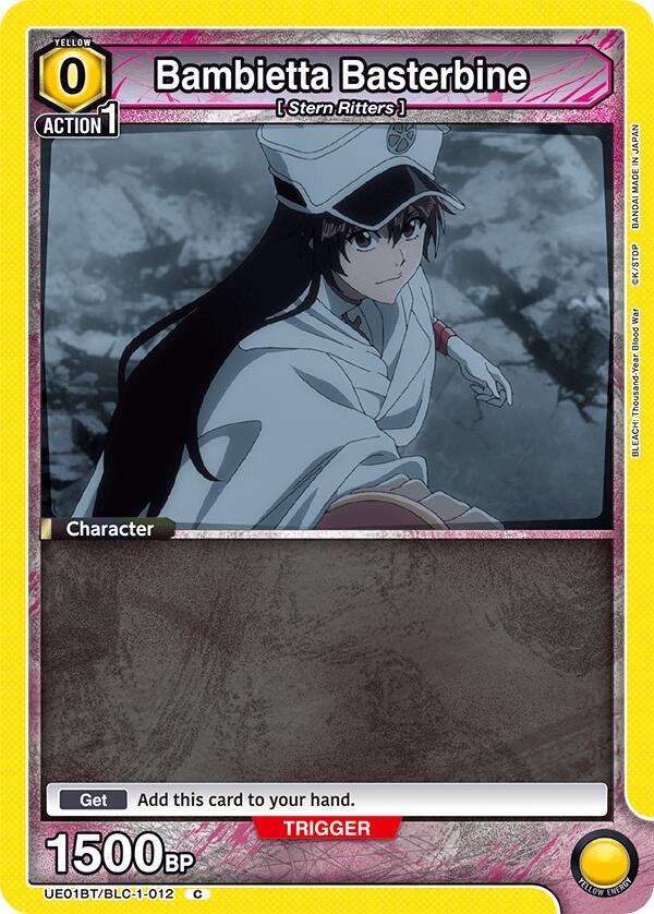 Bambietta Basterbine (012) (Box Topper Foil) (UE01BT/BLC-1-012) [UE01BT: BLEACH: Thousand-Year Blood War]
