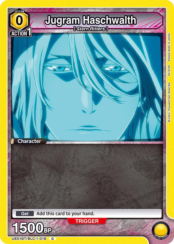 Jugram Haschwalth (018) (Box Topper Foil) (UE01BT/BLC-1-018) [UE01BT: BLEACH: Thousand-Year Blood War]