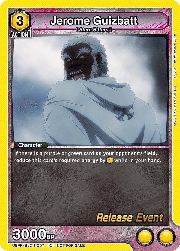 Jerome Guizbatt (UEPR/BLC-1-007) [UE01BT: BLEACH: Thousand-Year Blood War Release Event Cards]