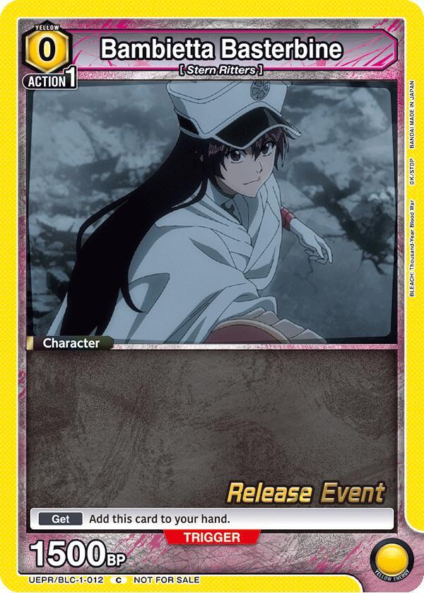 Bambietta Basterbine (012) (UEPR/BLC-1-012) [UE01BT: BLEACH: Thousand-Year Blood War Release Event Cards]