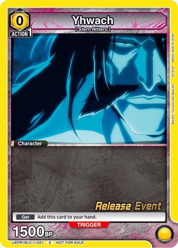 Yhwach (021) (UEPR/BLC-1-021) [UE01BT: BLEACH: Thousand-Year Blood War Release Event Cards]