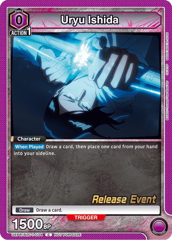 Uryu Ishida (UEPR/BLC-1-034) [UE01BT: BLEACH: Thousand-Year Blood War Release Event Cards]