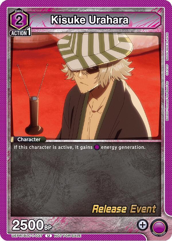 Kisuke Urahara (037) (UEPR/BLC-1-037) [UE01BT: BLEACH: Thousand-Year Blood War Release Event Cards]