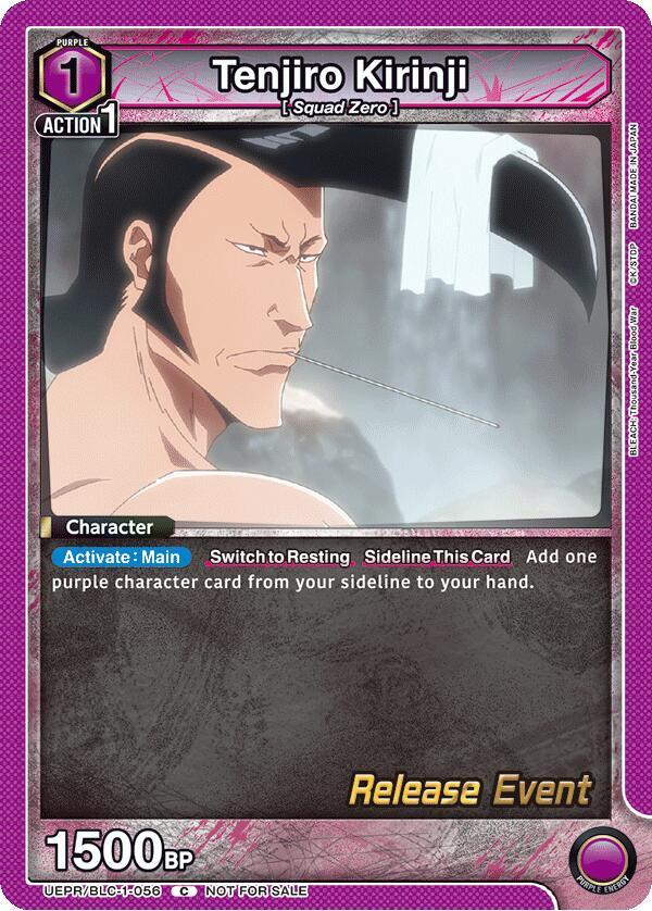 Tenjiro Kirinji (UEPR/BLC-1-056) [UE01BT: BLEACH: Thousand-Year Blood War Release Event Cards]