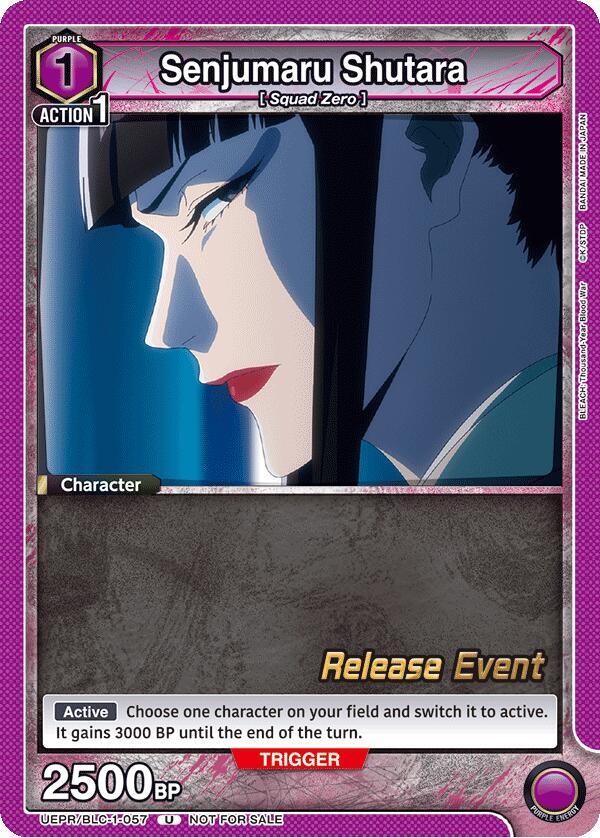 Senjumaru Shutara (UEPR/BLC-1-057) [UE01BT: BLEACH: Thousand-Year Blood War Release Event Cards]