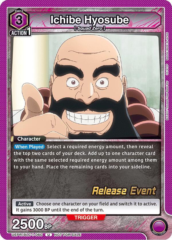 Ichibe Hyosube (UEPR/BLC-1-060) [UE01BT: BLEACH: Thousand-Year Blood War Release Event Cards]