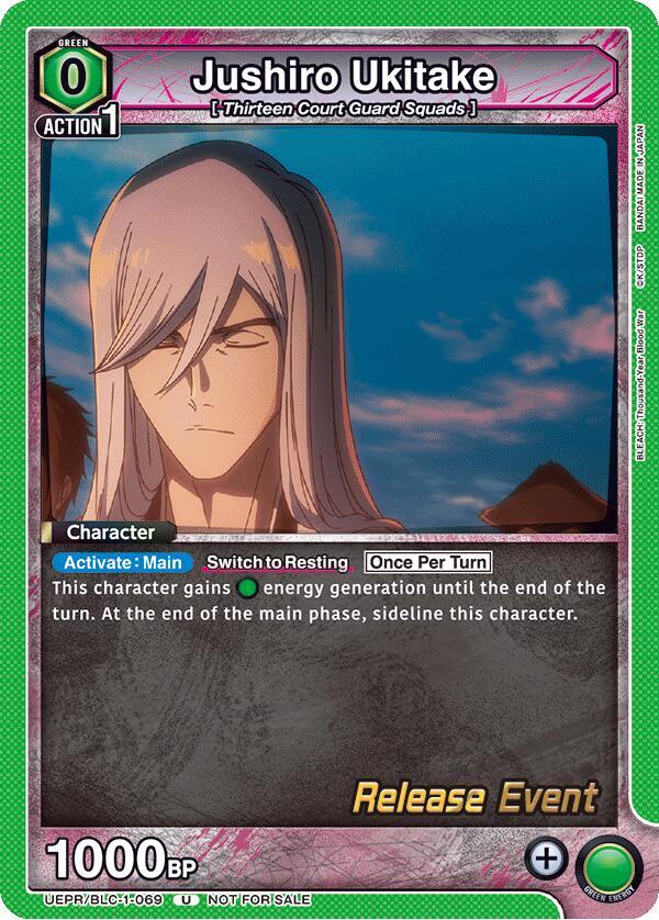 Jushiro Ukitake (UEPR/BLC-1-069) [UE01BT: BLEACH: Thousand-Year Blood War Release Event Cards]