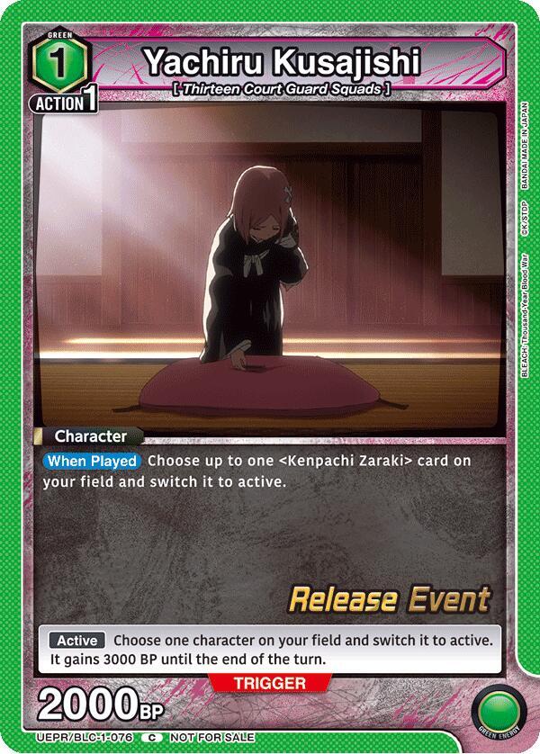 Yachiru Kusajishi (UEPR/BLC-1-076) [UE01BT: BLEACH: Thousand-Year Blood War Release Event Cards]