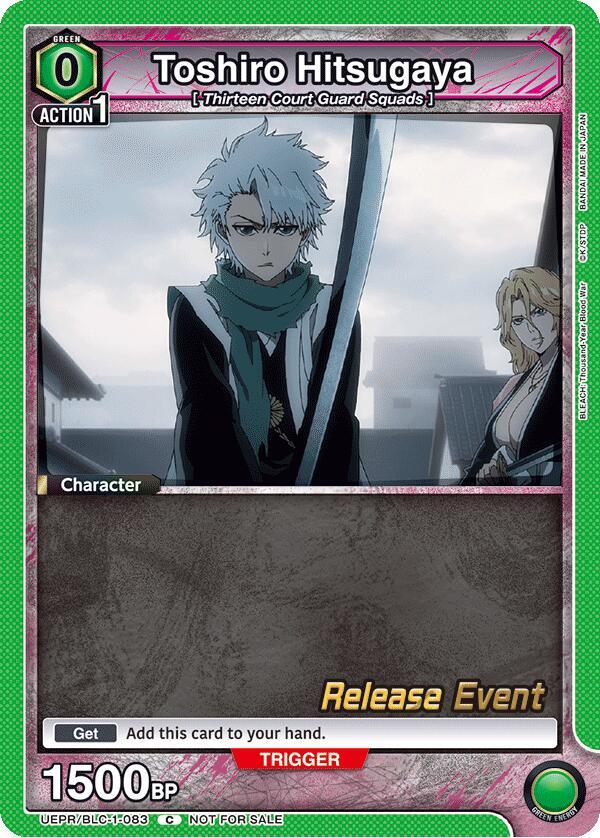 Toshiro Hitsugaya (083) (UEPR/BLC-1-083) [UE01BT: BLEACH: Thousand-Year Blood War Release Event Cards]