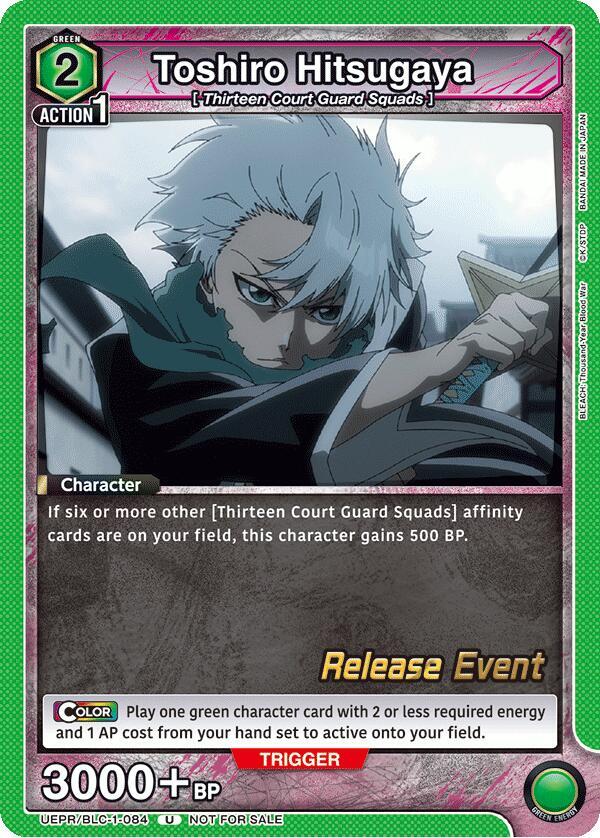 Toshiro Hitsugaya (084) (UEPR/BLC-1-084) [UE01BT: BLEACH: Thousand-Year Blood War Release Event Cards]