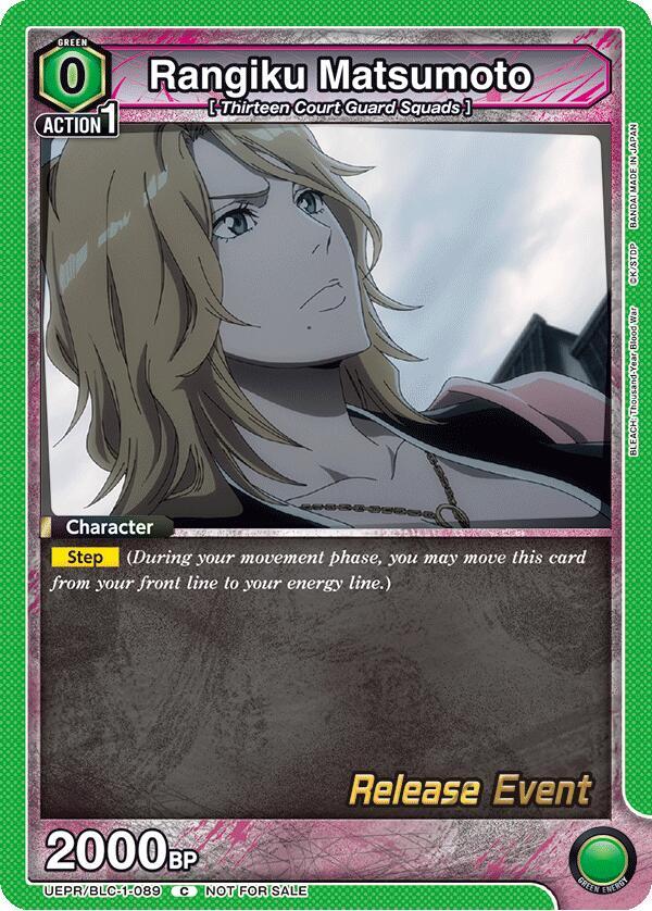 Rangiku Matsumoto (089) (UEPR/BLC-1-089) [UE01BT: BLEACH: Thousand-Year Blood War Release Event Cards]