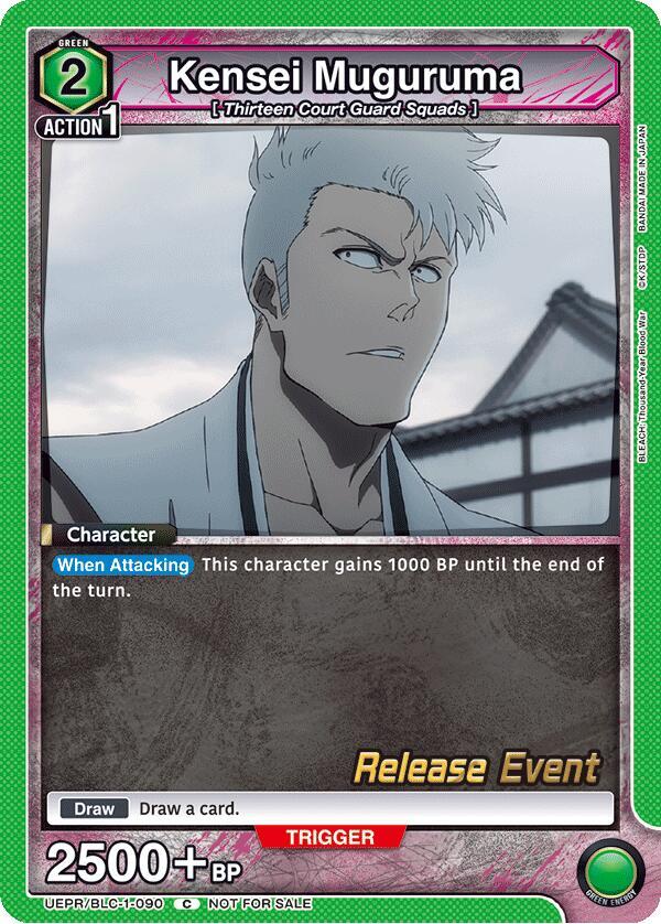 Kensei Muguruma (UEPR/BLC-1-090) [UE01BT: BLEACH: Thousand-Year Blood War Release Event Cards]