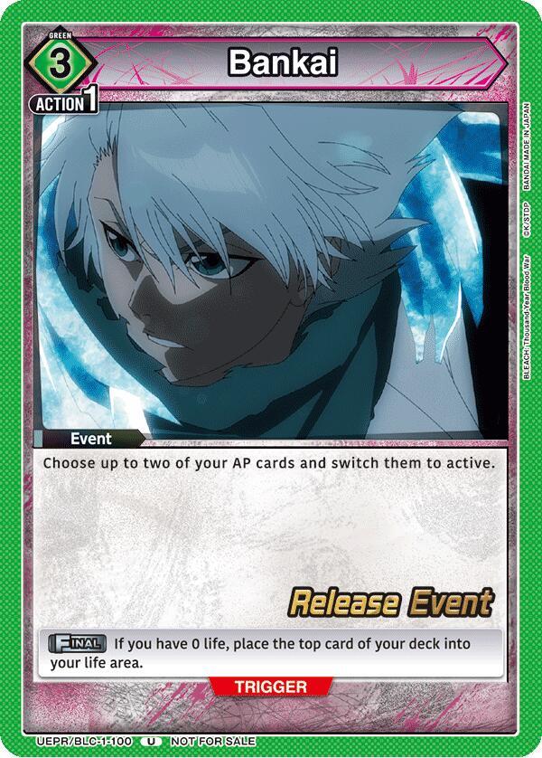 Bankai (100) (UEPR/BLC-1-100) [UE01BT: BLEACH: Thousand-Year Blood War Release Event Cards]