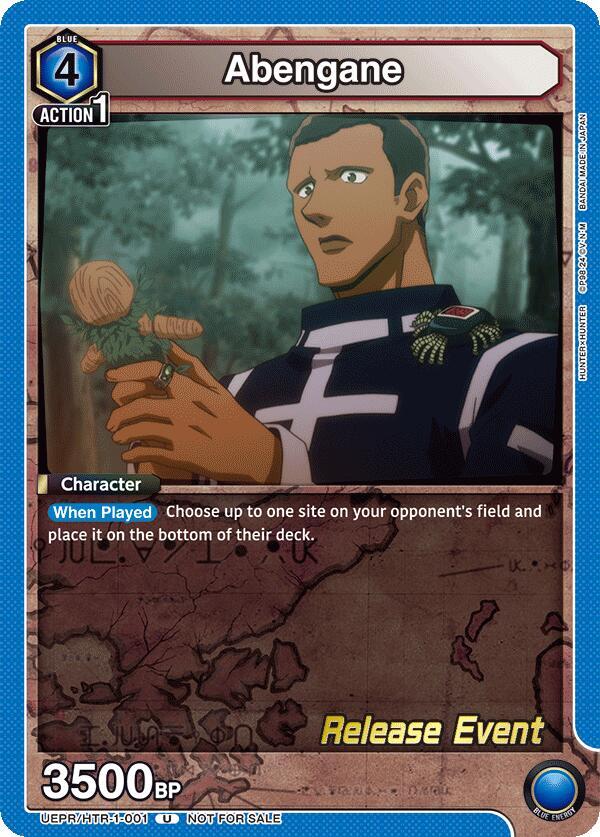 Abengane (UEPR/HTR-1-001) [UE02BT: HUNTER X HUNTER Release Event Cards]