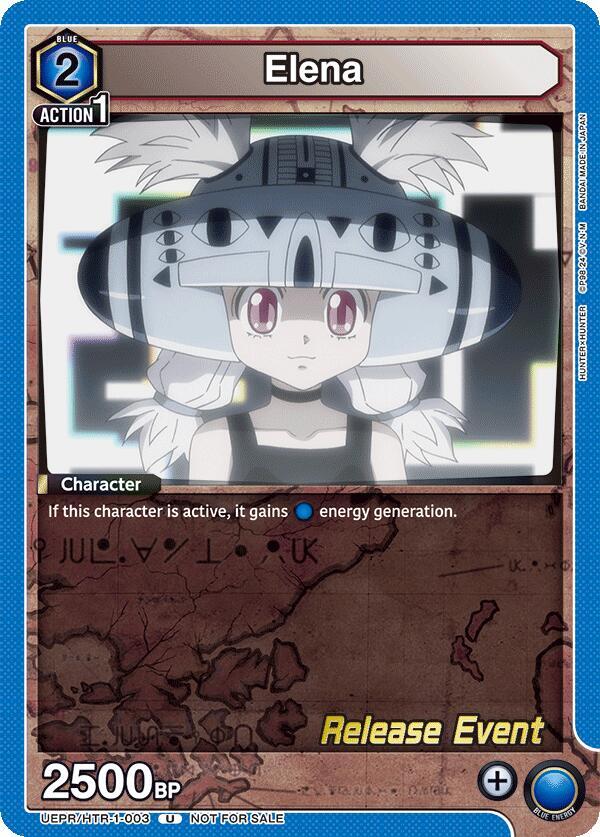Elena (UEPR/HTR-1-003) [UE02BT: HUNTER X HUNTER Release Event Cards]