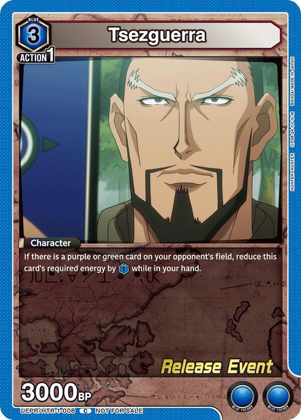 Tsezguerra (UEPR/HTR-1-008) [UE02BT: HUNTER X HUNTER Release Event Cards]
