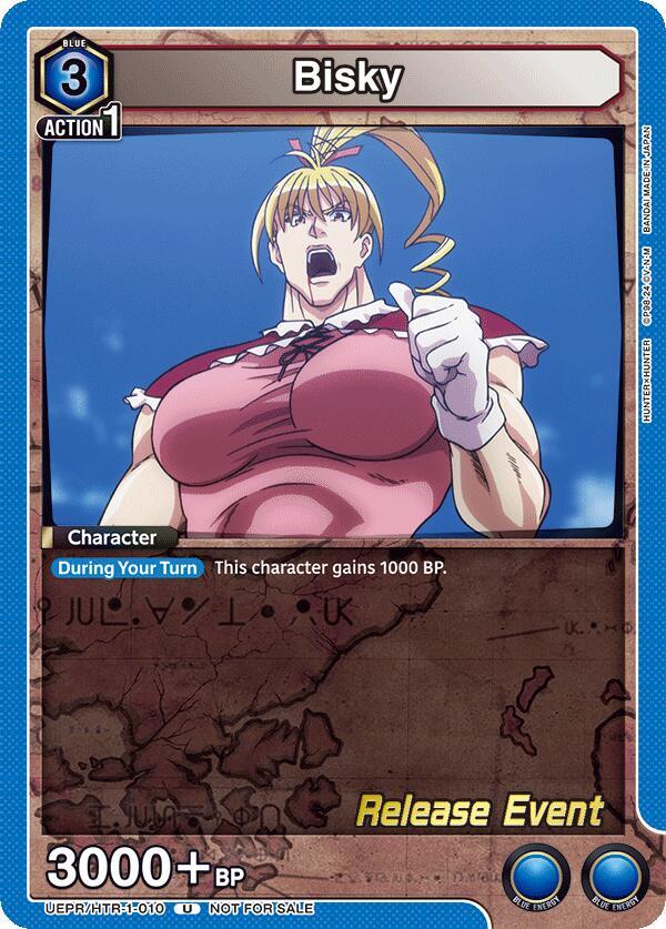Bisky (010) (UEPR/HTR-1-010) [UE02BT: HUNTER X HUNTER Release Event Cards]