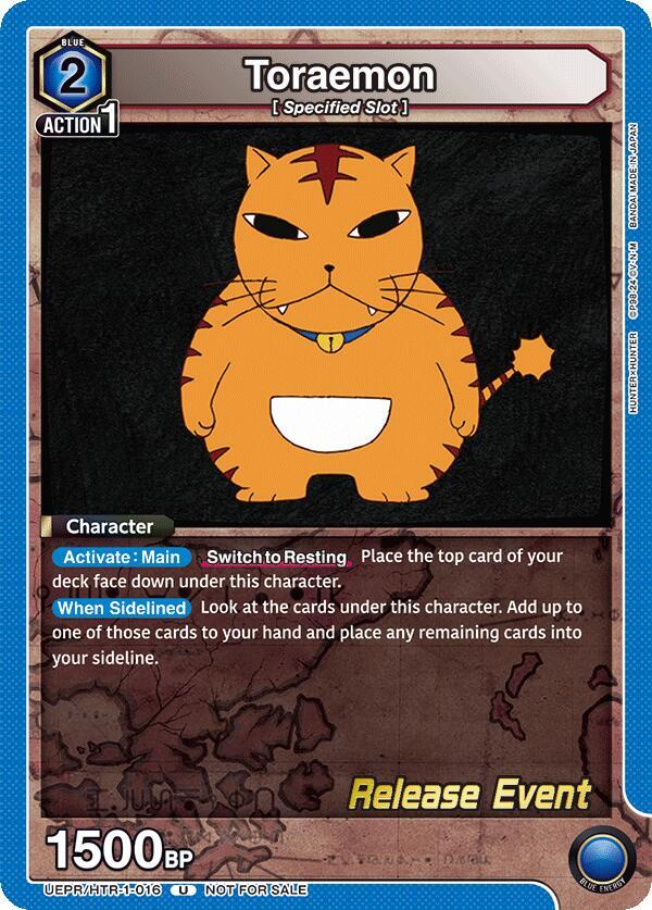 Toraemon (UEPR/HTR-1-016) [UE02BT: HUNTER X HUNTER Release Event Cards]