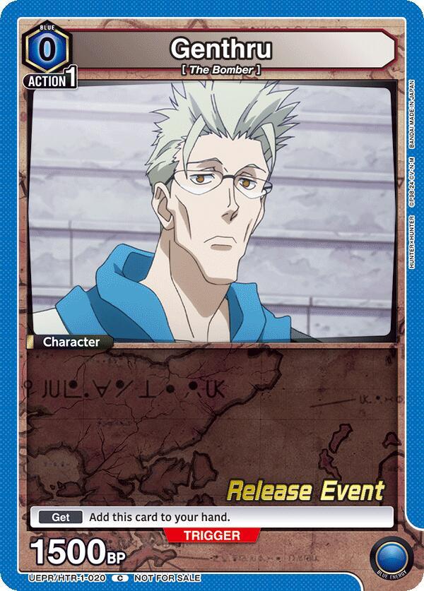 Genthru (020) (UEPR/HTR-1-020) [UE02BT: HUNTER X HUNTER Release Event Cards]
