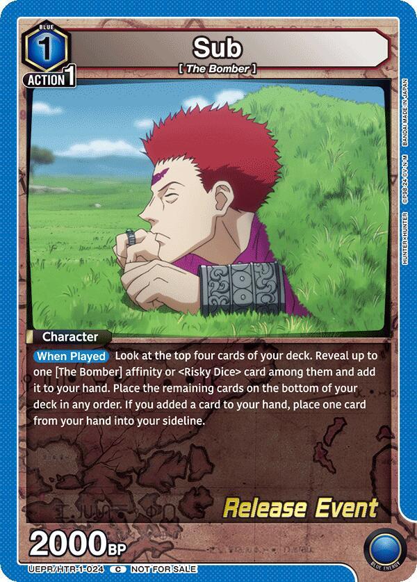 Sub (UEPR/HTR-1-024) [UE02BT: HUNTER X HUNTER Release Event Cards]