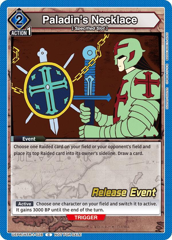 Paladin's Necklace (UEPR/HTR-1-028) [UE02BT: HUNTER X HUNTER Release Event Cards]